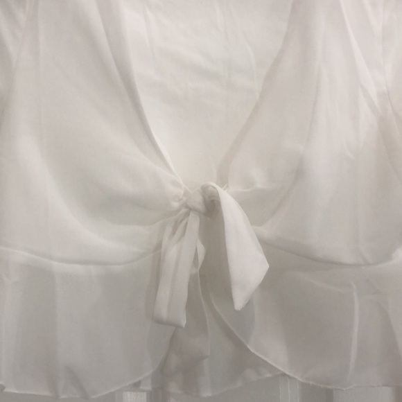 NEVER WORN long sleeve crop top - Picture 4 of 5